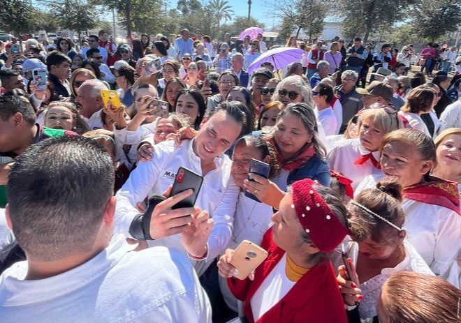 Manolo Jiménez lleva precampaña a Monclova y Sabinas