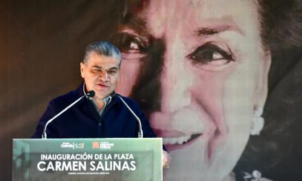 Inauguran plaza pública en honor a Carmen Salinas en Torreón