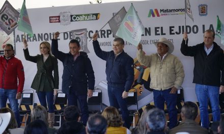 Miguel Riquelme y Miguel Ramírez dan banderazo a recarpeteo