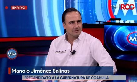 Sigue en vivo la entrevista a Manolo Jiménez, precandidato a la gubernatura de Coahuila