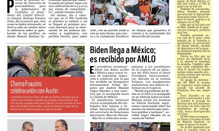 Portada RCG Media [9 de enero de 2023] Presenta PRI resultados de encuesta; Regresan alumnos a clases y más….