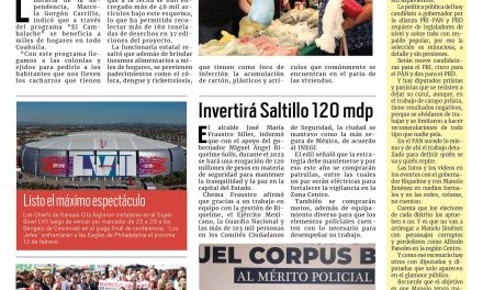Portada RCG Media [30 de enero de 2023] Apoya DIF la economía familiar; Manolo Jiménez refrenda apoyo a economía local y más…