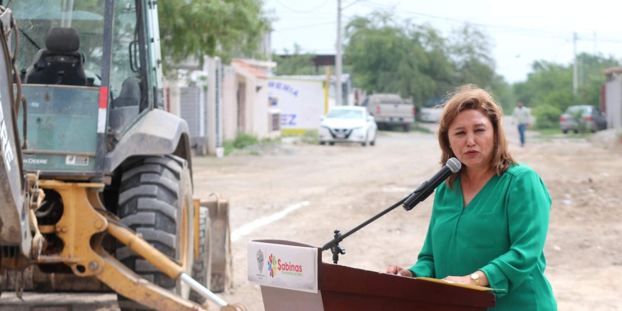 Anuncian inversiones para drenaje en Sabinas