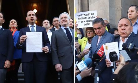 Impugnan PAN y PRD ‘Plan B’ electoral de AMLO: buscan invalidar reforma a Ley de Comunicación