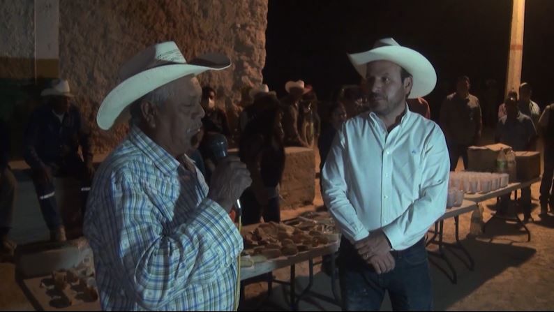 Alcalde de Parras, Fernando Orozco, visita ejidos de la Sierra de Parras