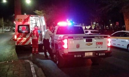 Mujer de la tercera edad fue atropellada en el centro de Saltillo