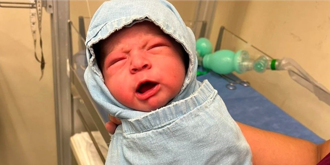 Ella es Mariana,  el primer bebé del 2023