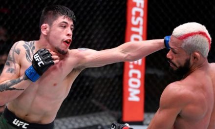 Figuerido terminó con fracturas nasales tras el brutal combate contra Brandon Moreno