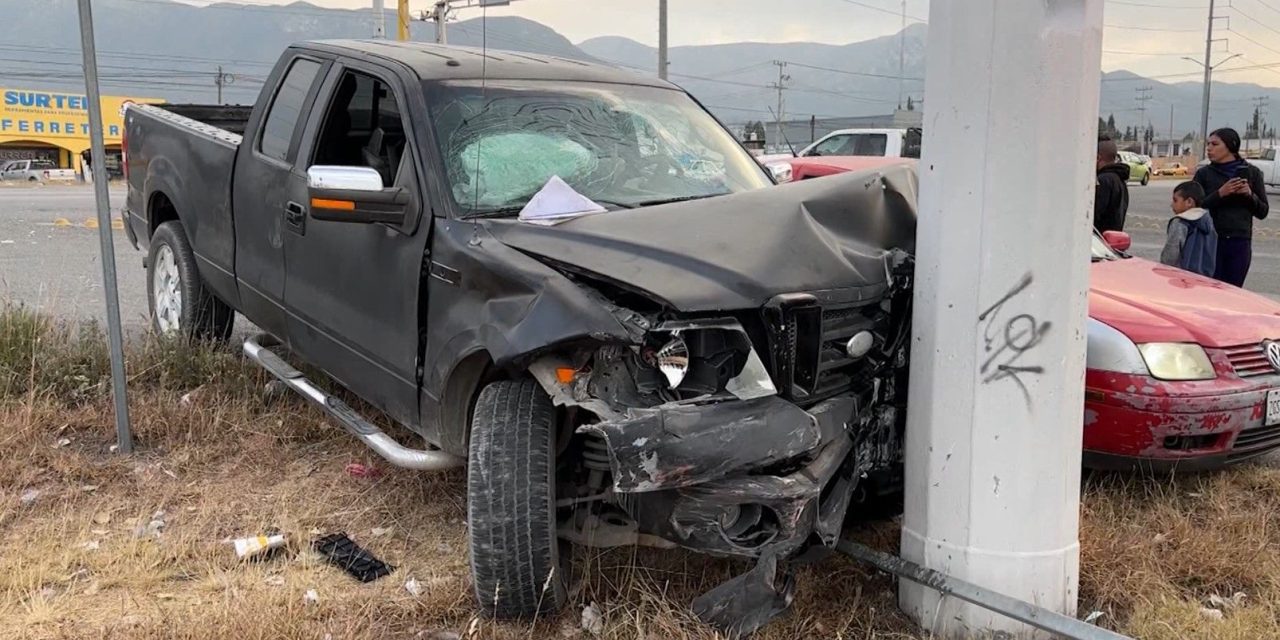 Saltillo: Hombre provoca choque y queda tras las rejas