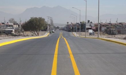 Concluye Municipio construcción de Calle 10 para unir colonias en Saltillo