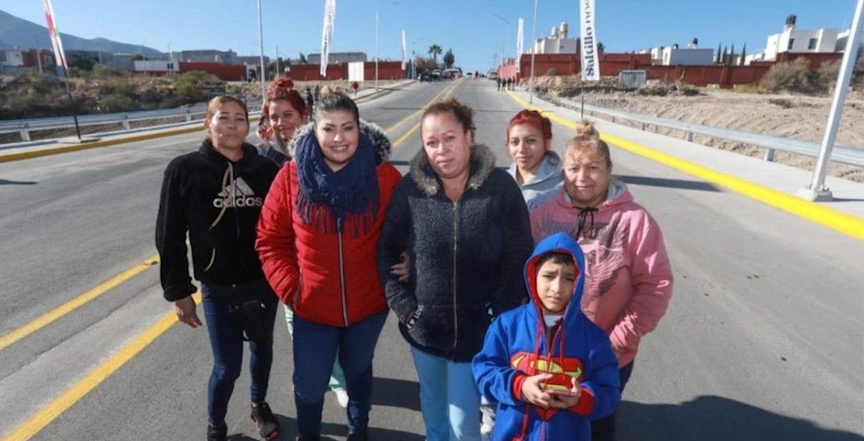 Cumple el Gobierno de Saltillo con este puente