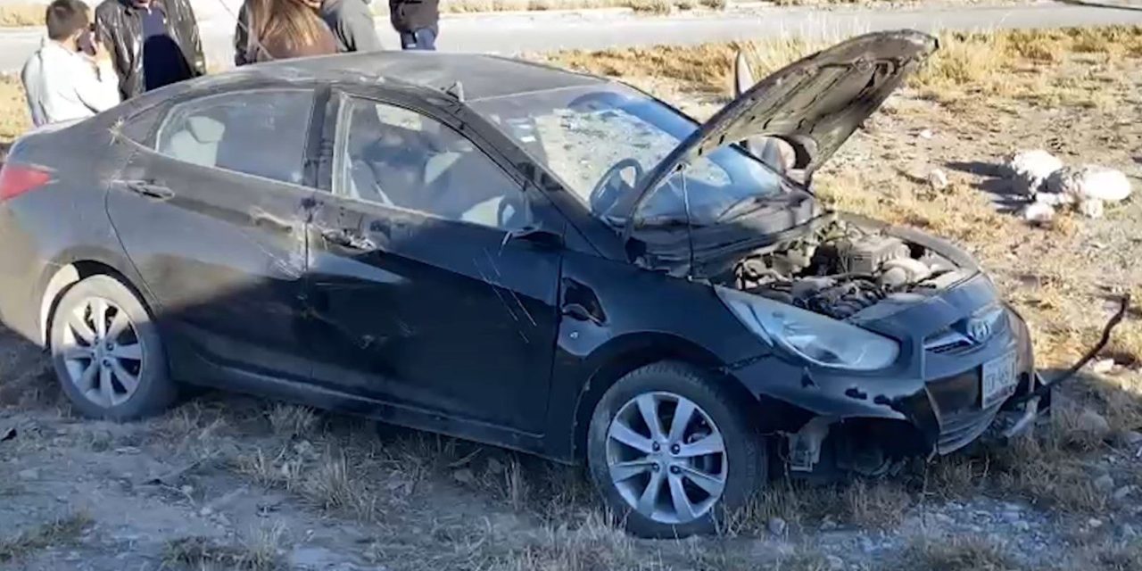 Trabajador se queda dormido y vuelca en Fundadores