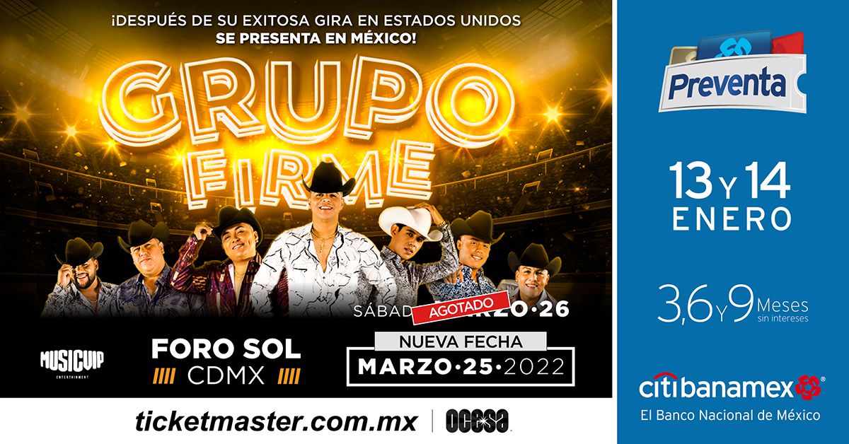 ¿Otra vez? Ticketmaster se vuelve a equivocar y usuarios reciben entradas para Grupo Firme sin haberlas comprado