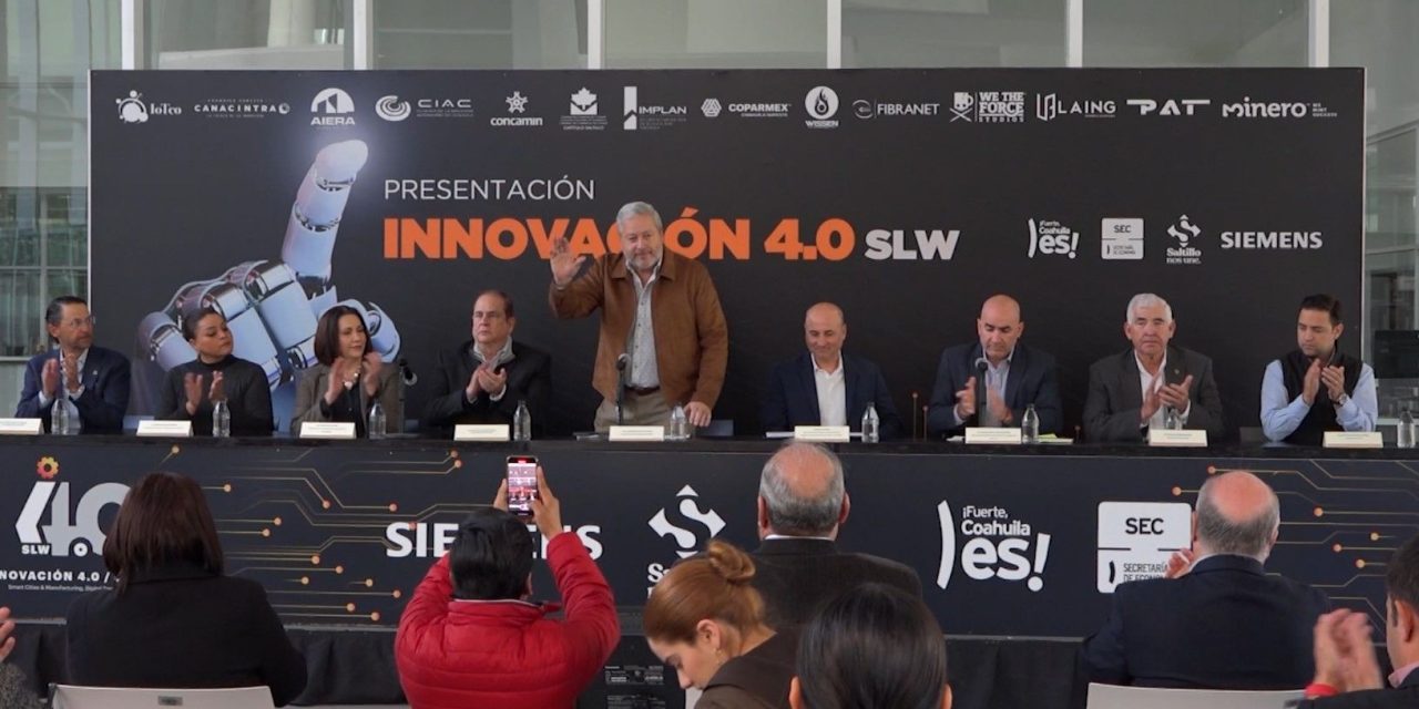 Gobierno de Saltillo mantiene invitación a evento Innovación 4.0 SLW