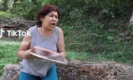 ‘Doña Lety’ desprecia y avienta rosca de Reyes, ‘a mi no me gusta’, dice