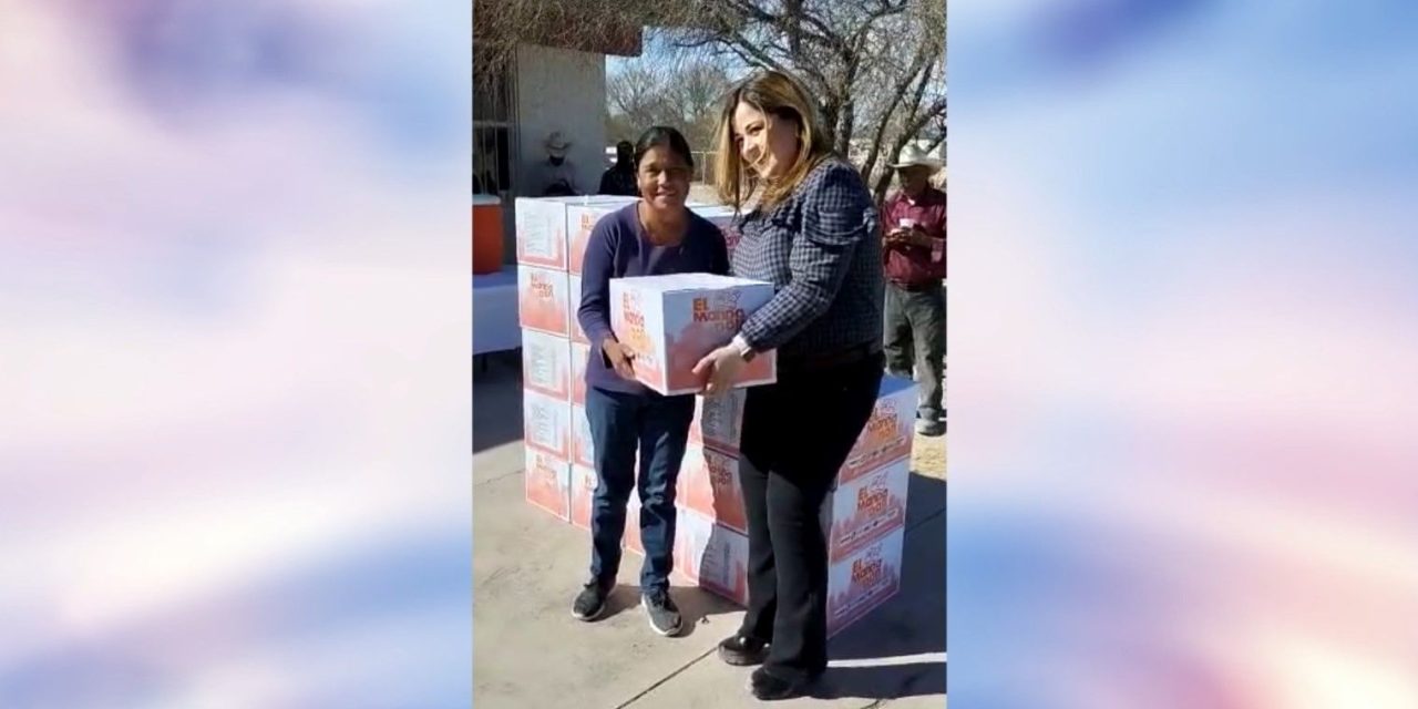Llevan el Mandadón a Las Coloradas en Ramos Arizpe