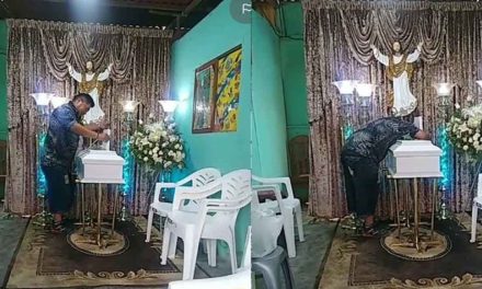 Papá le canta por última vez a su bebé fallecido y se vuelve viral