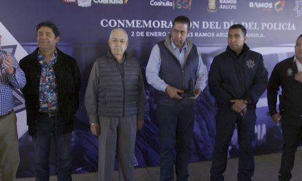 Reconocen trabajo de Policías en Ramos Arizpe