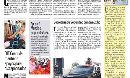 Portada Región Carbonífera [6 de febrero de 2023] Simas racionará el suministro de aguas; Conmemoran 106 aniversario de la Constitución Mexicana y más…