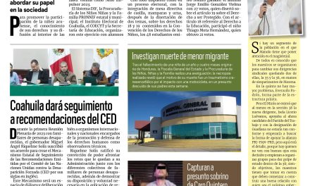 Portada Región Fronteriza [19 de febrero de 2023] Promueven derechos de los niños; buscan prevenir cáncer en niños y más