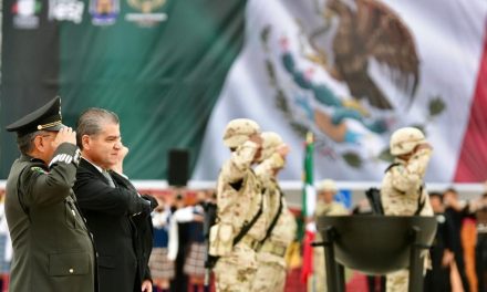 En Coahuila celebran el Día de la Bandera