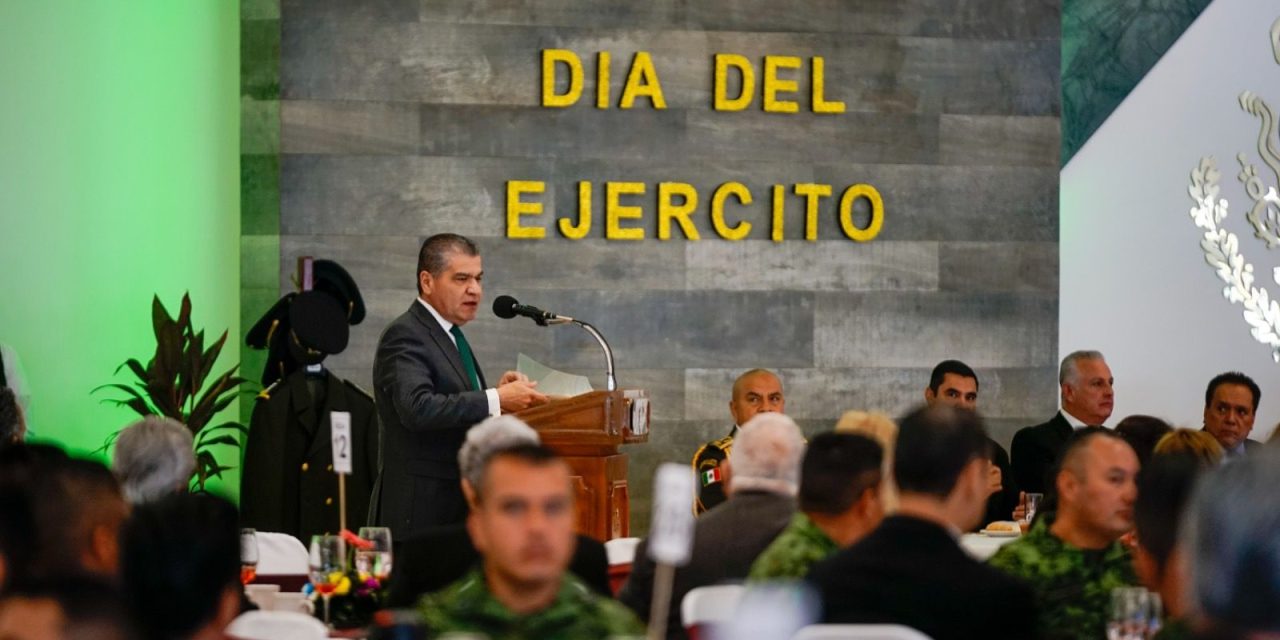 MARS celebra aniversario del Ejército Mexicano
