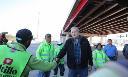 Mantienen acciones de limpieza en Saltillo