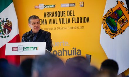 Inician trabajos del sistema vial Villa Florida en Torrerón