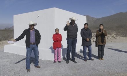 Ramos Arizpe: Entregan obras para beneficio de 28 habitantes del ejido El Barrial