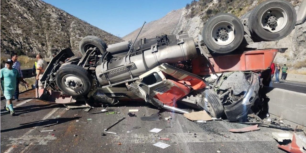 Otra vez en ‘Los Chorros’; accidente deja cinco heridos