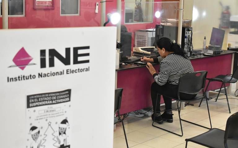 Saltillo: Vence plazo para tramitar credencial de elector y los módulos lucen llenos