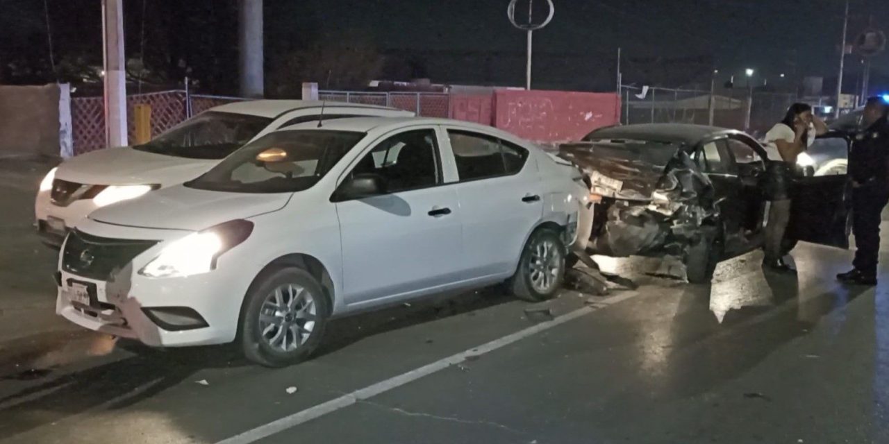Ebrio provoca fuerte accidente en Saltillo