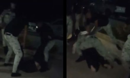 Teniente y sargento de la Guardia Nacional pelean estando ebrios