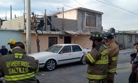 Se le quemó la habitación a una pareja de la tercera edad en Saltillo