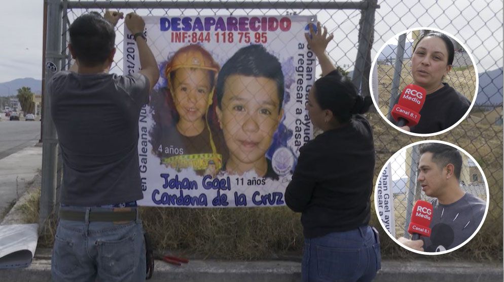 Un aniversario más de búsqueda: celebran cumpleaños de Johan Gael colocando mantas