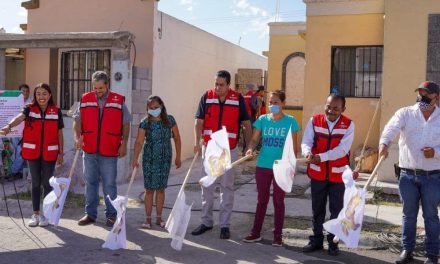 Pintan fachadas de 350 viviendas, dentro de las acciones del programa “Enchúlame la Casa”
