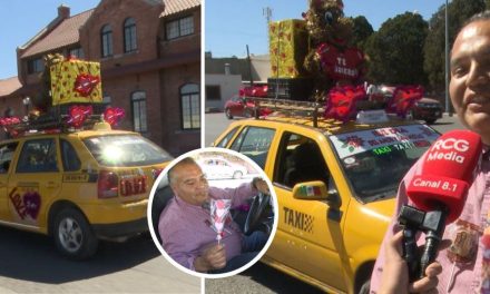 Reno Taxi lleva amor y felicidad a los saltillenses (fotos)