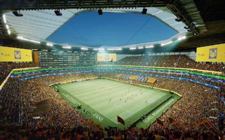 Tigres prepara un nuevo estadio (así sería por dentro)