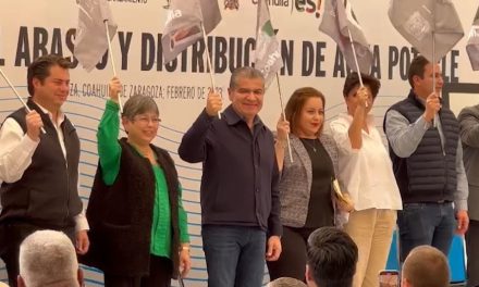 Sustentabilidad del abasto de agua potable se cristaliza en Zaragoza, Coahuila