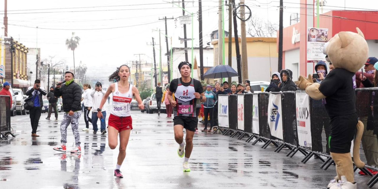 Corren medio Maratón en Frontera