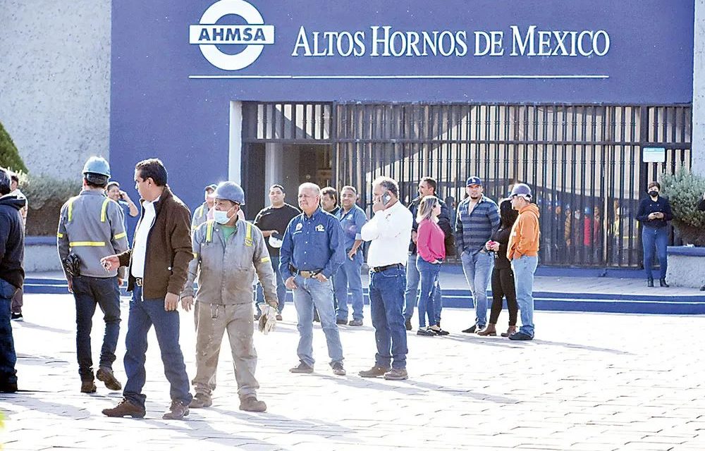 Falta de luz en AHMSA  afecta pago a obreros