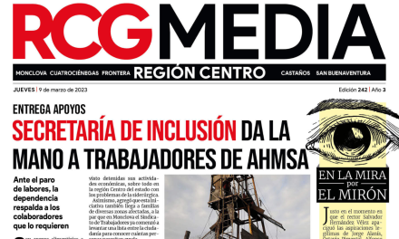 Portada RCG Centro [9 de marzo de 2023] Secretaría de Inclusión da la mano a trabajadores de AHMSA; ‘cazarán’ a choferes de InDriver y más…