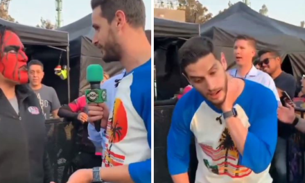Adrián Marcelo fue golpeado por el luchador Chessman en un festival; quiere respuesta o demandará (Videos)