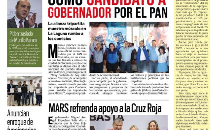 Portada Región Fronteriza [18 de marzo de 2023] Manolo rinde protesta como candidato por el PAN; Ampliarán y equiparán Parque Inclusivo y más…