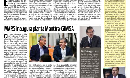 Portada RCG Lagunera [3 de marzo de 2023] Integran comisiones del Implan; la Ola lleva a cabo labores de limpieza en el municipio y más