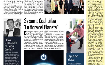 Portada Región Laguna [25 de marzo de 2023] Coahuila tiene grandes áreas de oportunidad; Suspenden servicio en oficinas y más…