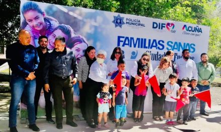 Continúan trabajando para mantener familias sanas en Acuña