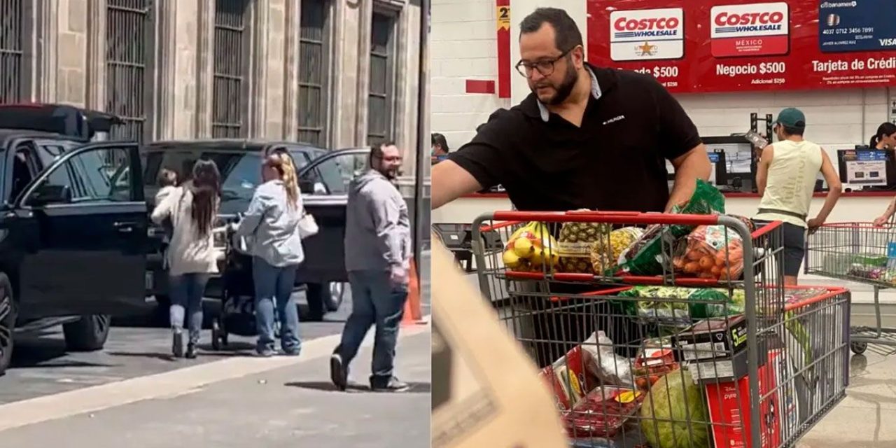 Critican a hijo de AMLO por comprar en Costco y usar Suburban blindada