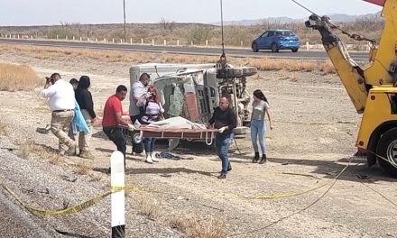 Muere menor de edad al ser aplastado por un camión de 4 toneladas en carretera Saltillo-Torreón