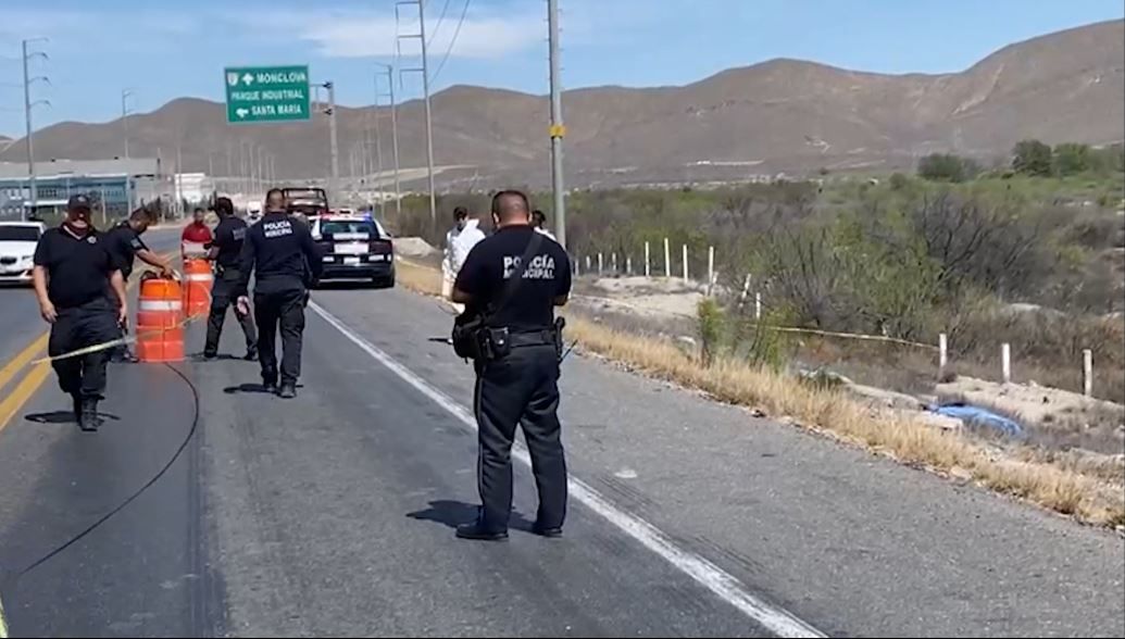 Ramos Arizpe: Muere atropellado por vehículo fantasma sobre carretera a Monclova